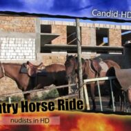 Country Horse Ride - Poster